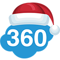 Bk360 cloud santa hat